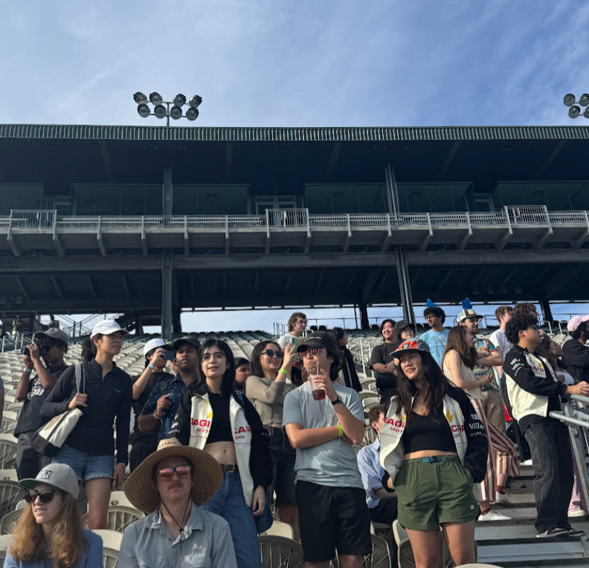 We invited all our friends from SF to come and check us out at the race!